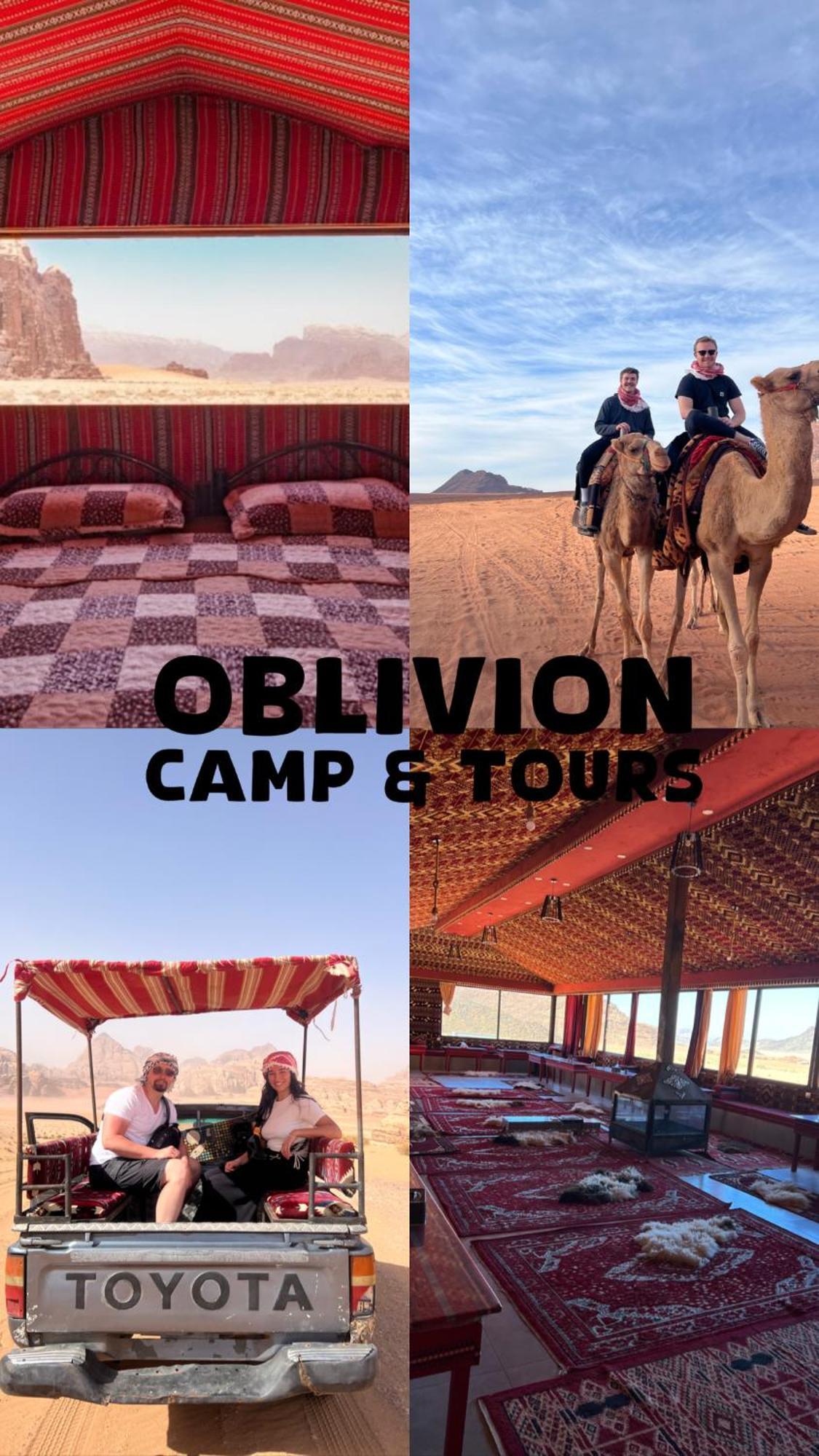 Hotel Oblivion Camp Wadi Rum Exteriér fotografie